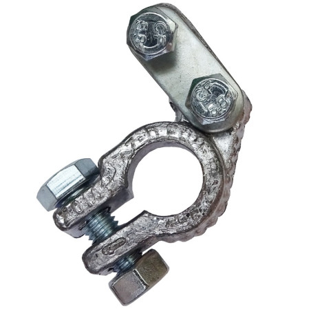 Zacisk akumulatora  ołowiany minus(-)